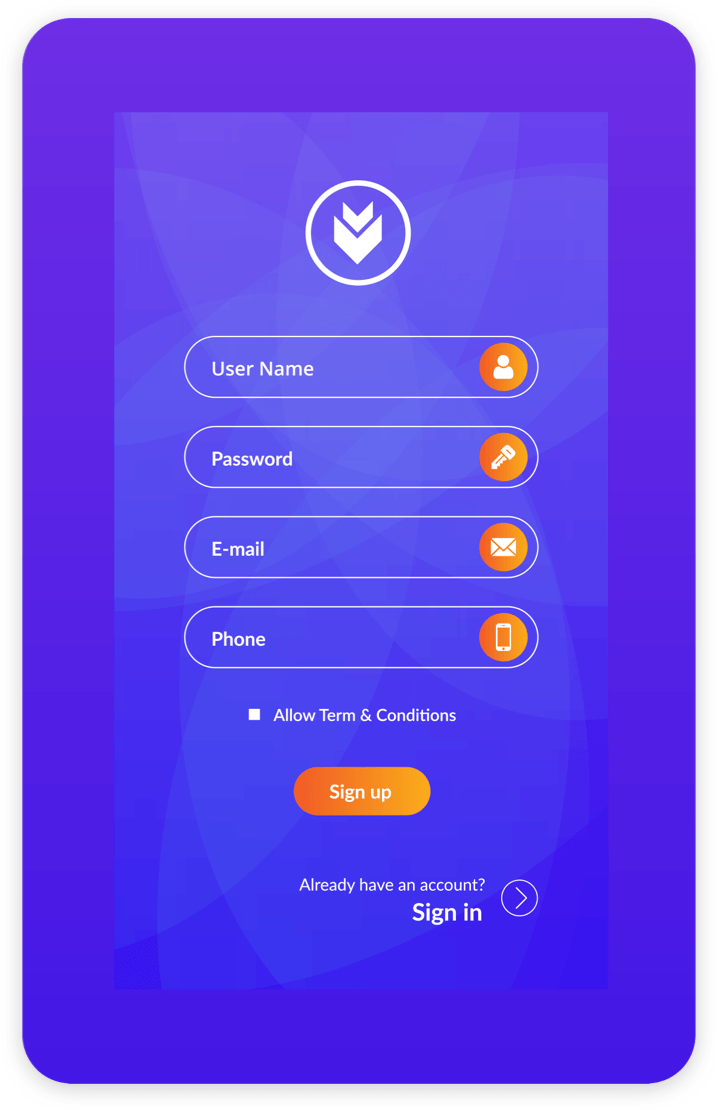 customize design your login experience