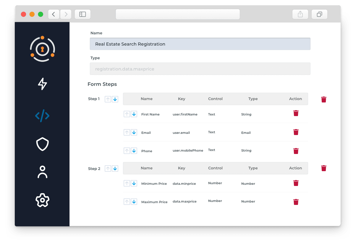 build your form dashboard