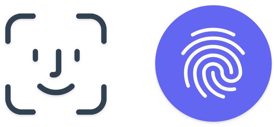 face fingerprint biometrics authentication fusionauth