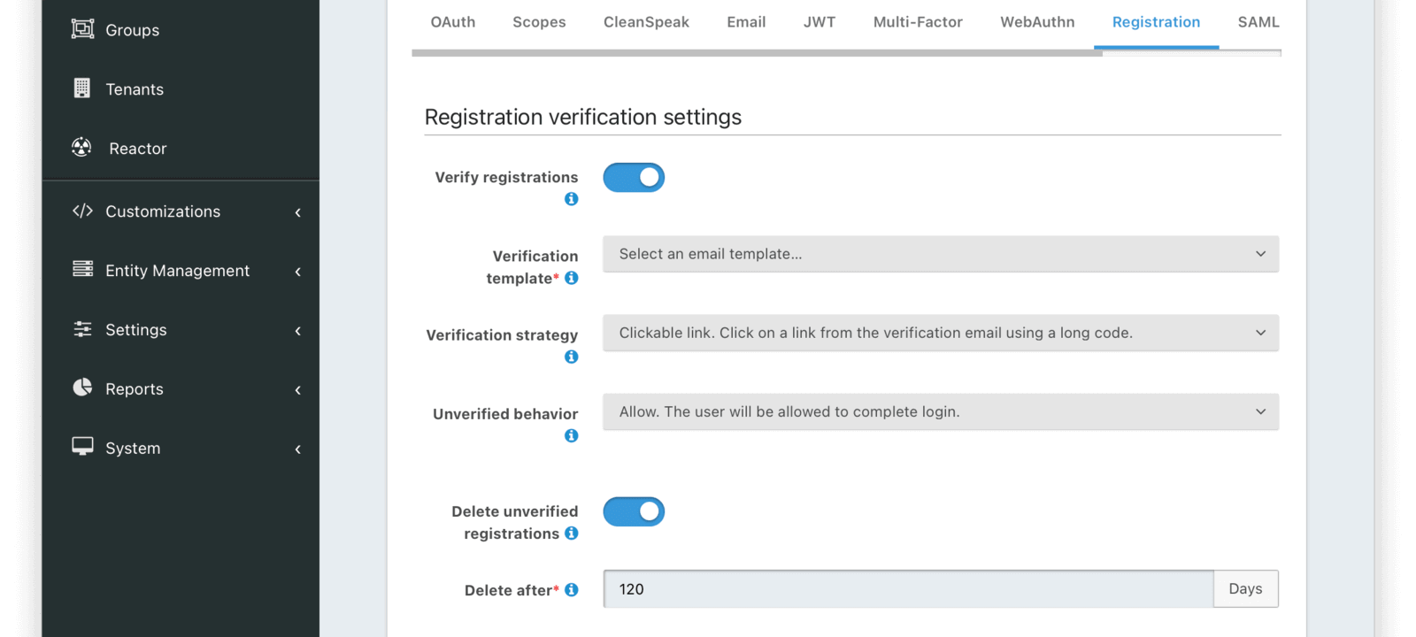 Application Registration