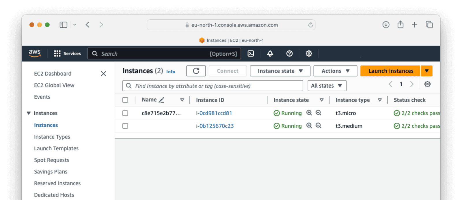 EC2 Instance Overview