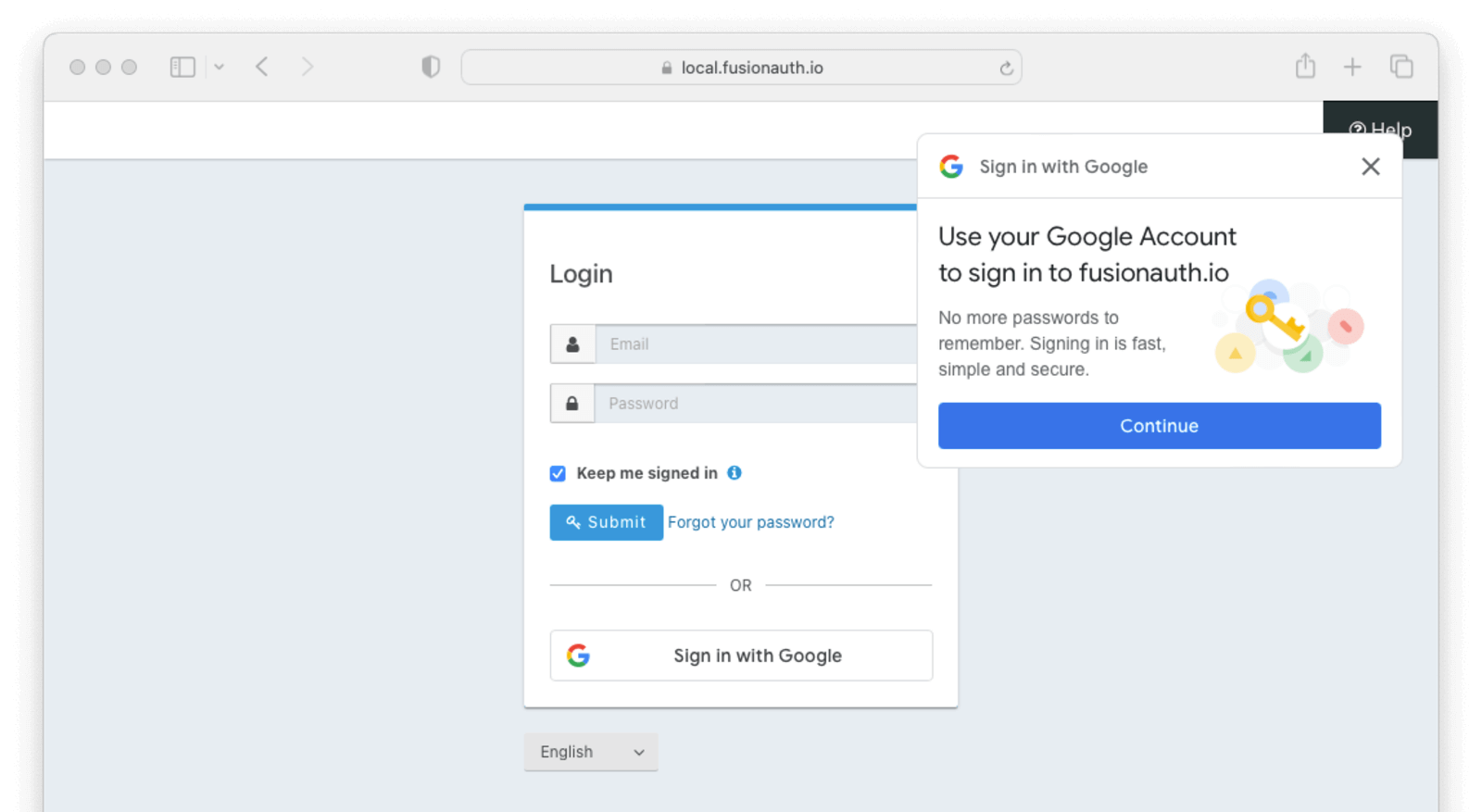 Add Google Options